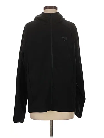 American Eagle Outfitters Track Jacket In Black