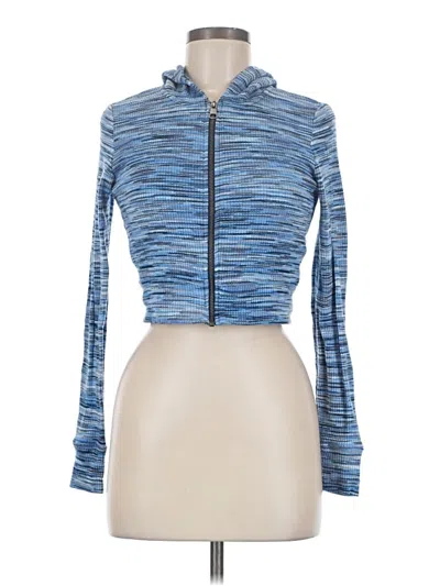 Pre-owned American Eagle Outfitters Track Jacket In Blue