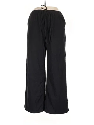 Pre-owned American Eagle Outfitters Track Pants In Black