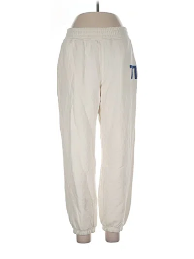 Pre-owned American Eagle Outfitters Track Pants In White