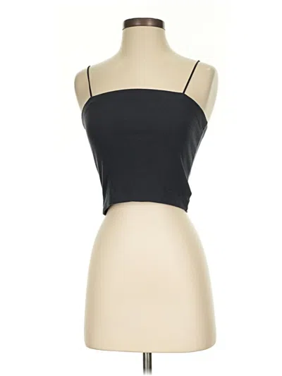 Pre-owned American Eagle Outfitters Tube Top Black Strapless Neckline Tops