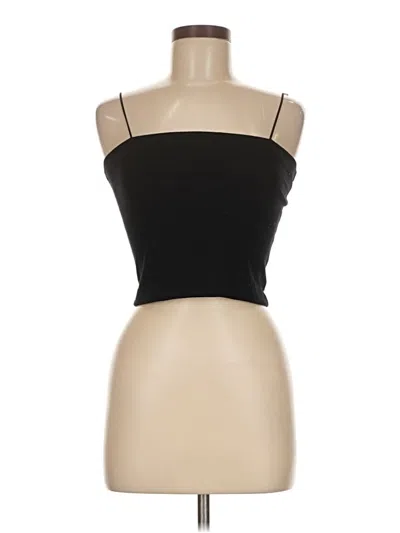 Pre-owned American Eagle Outfitters Tube Top Black Strapless Neckline Tops