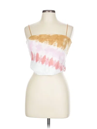 Pre-owned American Eagle Outfitters Tube Top Ivory Strapless Neckline Tops In White