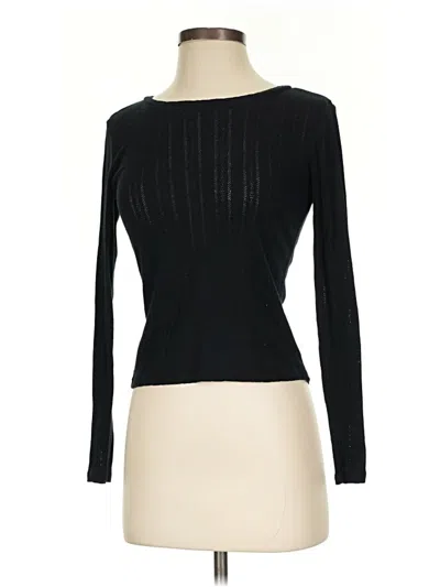 Pre-owned American Eagle Outfitters Turtleneck Sweater In Black