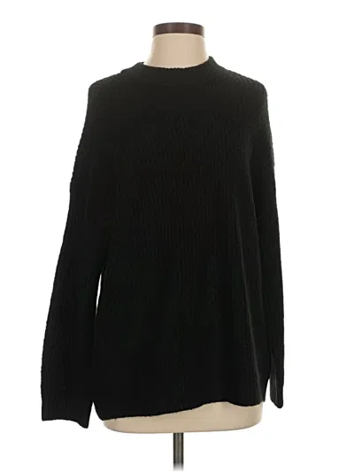 Pre-owned American Eagle Outfitters Turtleneck Sweater In Black