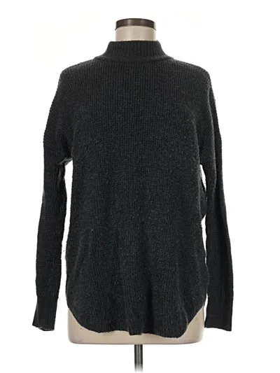 Pre-owned American Eagle Outfitters Turtleneck Sweater In Black