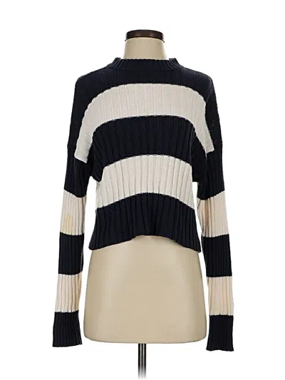 Pre-owned American Eagle Outfitters Turtleneck Sweater In Blue