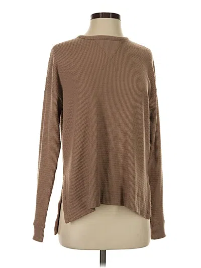 Pre-owned American Eagle Outfitters Turtleneck Sweater In Brown