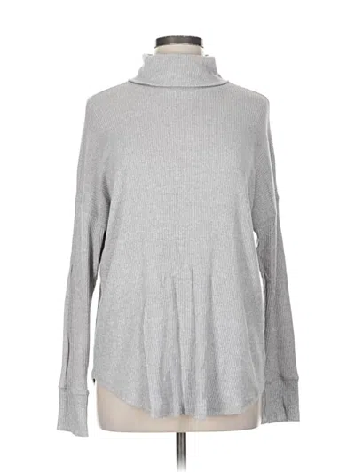 Pre-owned American Eagle Outfitters Turtleneck Sweater In Gray