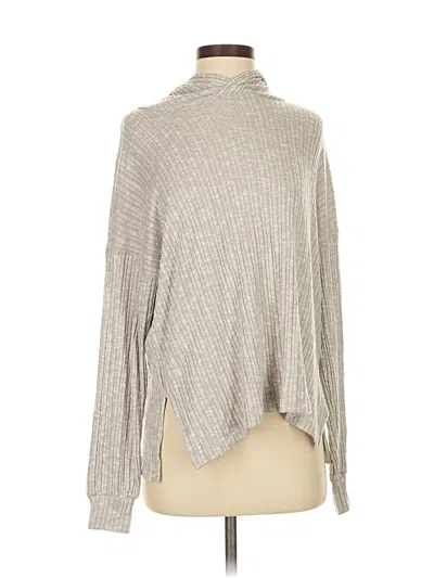 Pre-owned American Eagle Outfitters Turtleneck Sweater In Gray