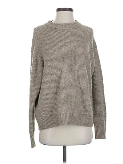 Pre-owned American Eagle Outfitters Turtleneck Sweater In Gray