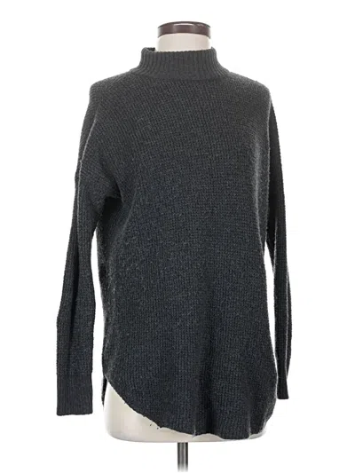 Pre-owned American Eagle Outfitters Turtleneck Sweater In Gray