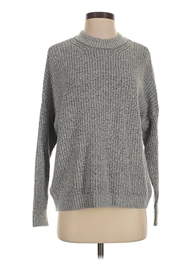 Pre-owned American Eagle Outfitters Turtleneck Sweater In Gray