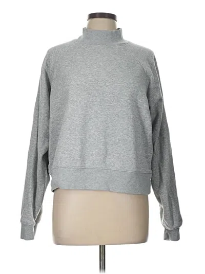 Pre-owned American Eagle Outfitters Turtleneck Sweater In Gray