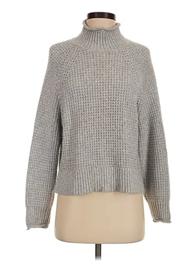 Pre-owned American Eagle Outfitters Turtleneck Sweater In Gray