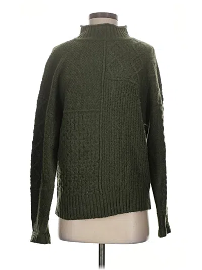 Pre-owned American Eagle Outfitters Turtleneck Sweater In Green