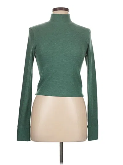 Pre-owned American Eagle Outfitters Turtleneck Sweater In Green