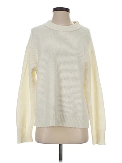 Pre-owned American Eagle Outfitters Turtleneck Sweater In Ivory