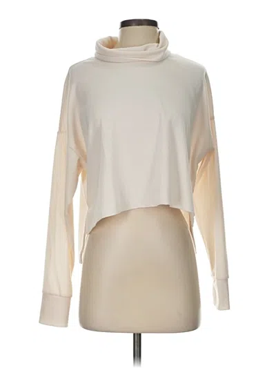 Pre-owned American Eagle Outfitters Turtleneck Sweater In Ivory