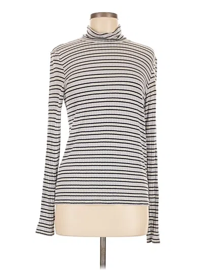 Pre-owned American Eagle Outfitters Turtleneck Sweater In Silver