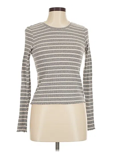 Pre-owned American Eagle Outfitters Turtleneck Sweater In Silver
