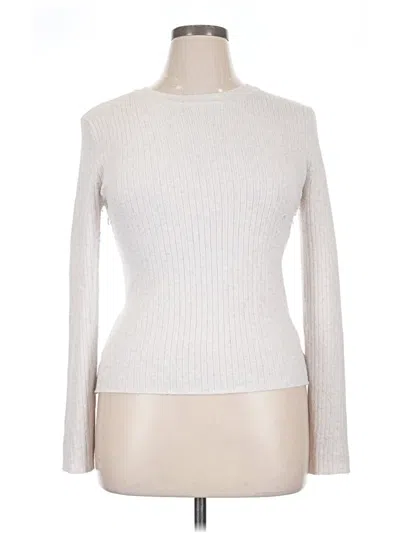 Pre-owned American Eagle Outfitters Turtleneck Sweater In Silver