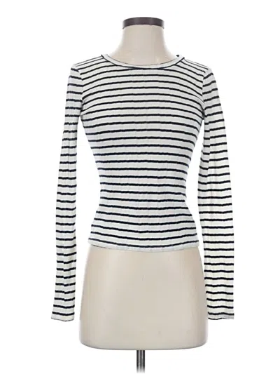 Pre-owned American Eagle Outfitters Turtleneck Sweater In White