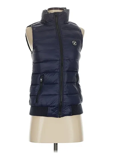 Pre-owned American Eagle Outfitters Vest In Blue