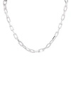 American Exchange Cable Chain Bracelet In Silver