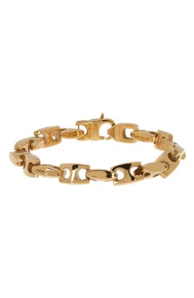 American Exchange Chain Bracelet In Gold/gold