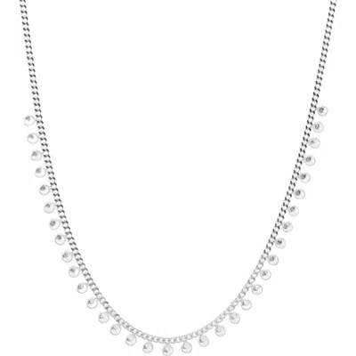 American Exchange Cz Fringe Necklace