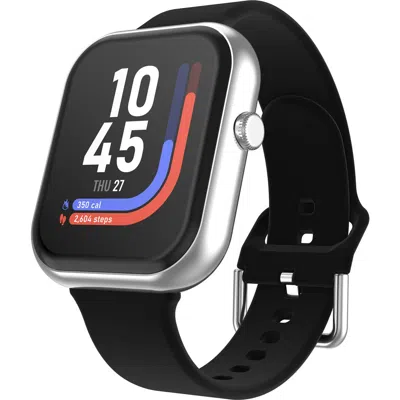 American Exchange Itouch Air 5 Smartwatch, 40mm With Silicone Band In Black