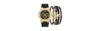 American Exchange Men's Quartz Black Silicone Strap Watch, 47mm In Black
