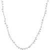 American Exchange Stud Fringe Necklace