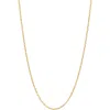 American Exchange Two-tone Twisted Chain Necklace In Gold/silver