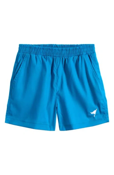 American Fit Kids' Solid Shorts In Blue