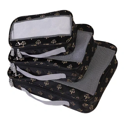 American Flyer 3-pc. Packing Cube In Black