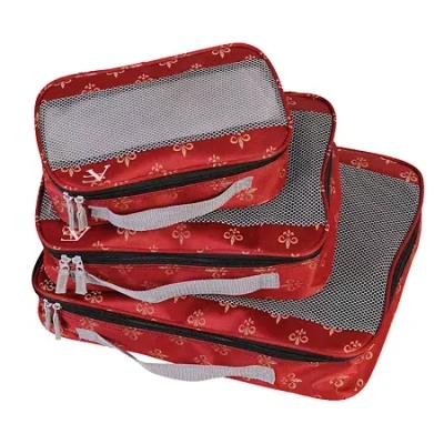 American Flyer 3-pc. Packing Cube In Red
