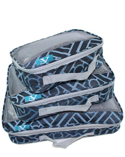 American Flyer Astor Collection 3pc Packing Cubes In Multi