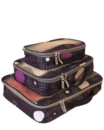American Flyer Fireworks 3pc Packing Cubes Set