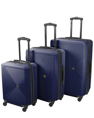 American Flyer Knox 3pc Hardside Luggage Set In Blue