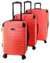 American Flyer Mina 3pc Hardside Luggage Set