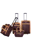 American Flyer Signature 4 Piece Luggage Set