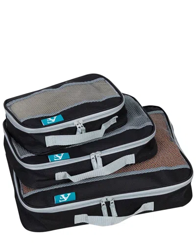 American Flyer South West 3pc Packing Cubes Set Bl In Multi