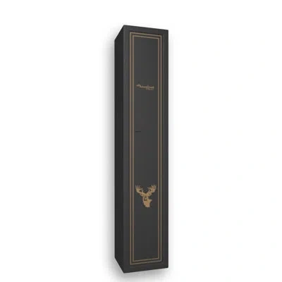 American Furniture Classics 5 Gun Safe In Black Powder Coated