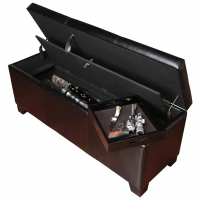 American Furniture Classics 502 Concealment Bench - Dark Brown