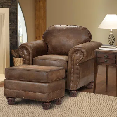 American Furniture Classics 9900-90 Sedona Ottoman In Brown