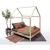 American Furniture Classics Full Size House Bed With Raised Base