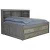 American Furniture Classics Os Home And Office Furniture Model 83223-6-kd, Solid Pine Full Daybed With Six Sturdy Drawers In Cha