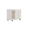 American Furniture Classics Os Home And Office Model 80204-2a Casual White Chest With Three Drawers